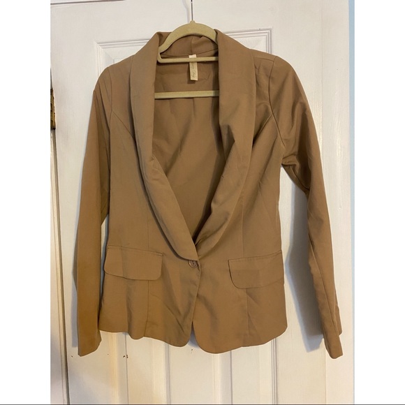 Tan Blazer | Size M - Picture 1 of 2